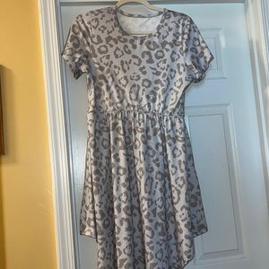 Cheetah print dress